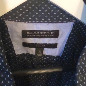 Banana republic slim fitXL shirt